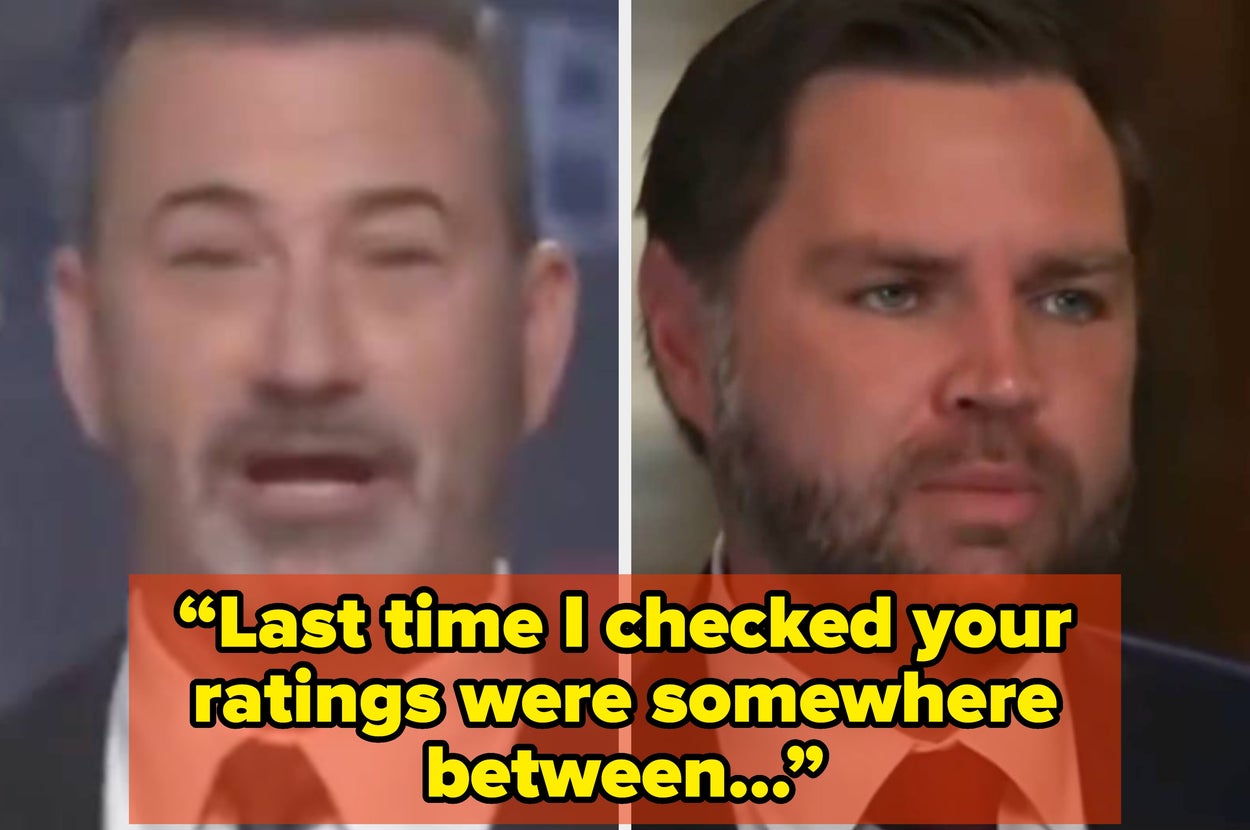 Jimmy Kimmel Just Had The BEST Clapback To JD Vance's Comment On His Ratings, And It's Going Viral