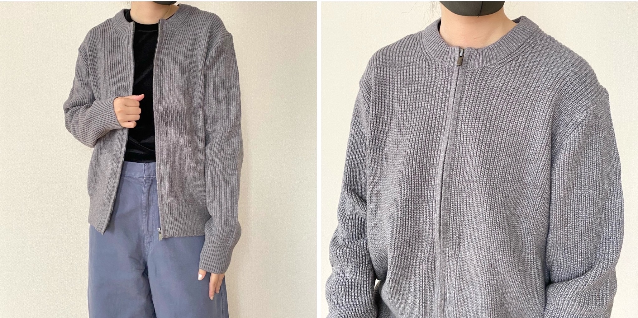 デザインも色も最高」ユニクロCの“新作カーディガン”がゆるっと着られ