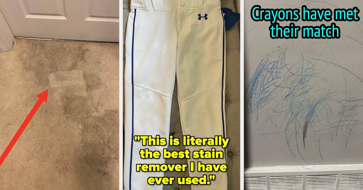 If You Feel Like Your Kids Are Testing Your Stain Removal Magic Powers, You Need These 14 Cleaning Products