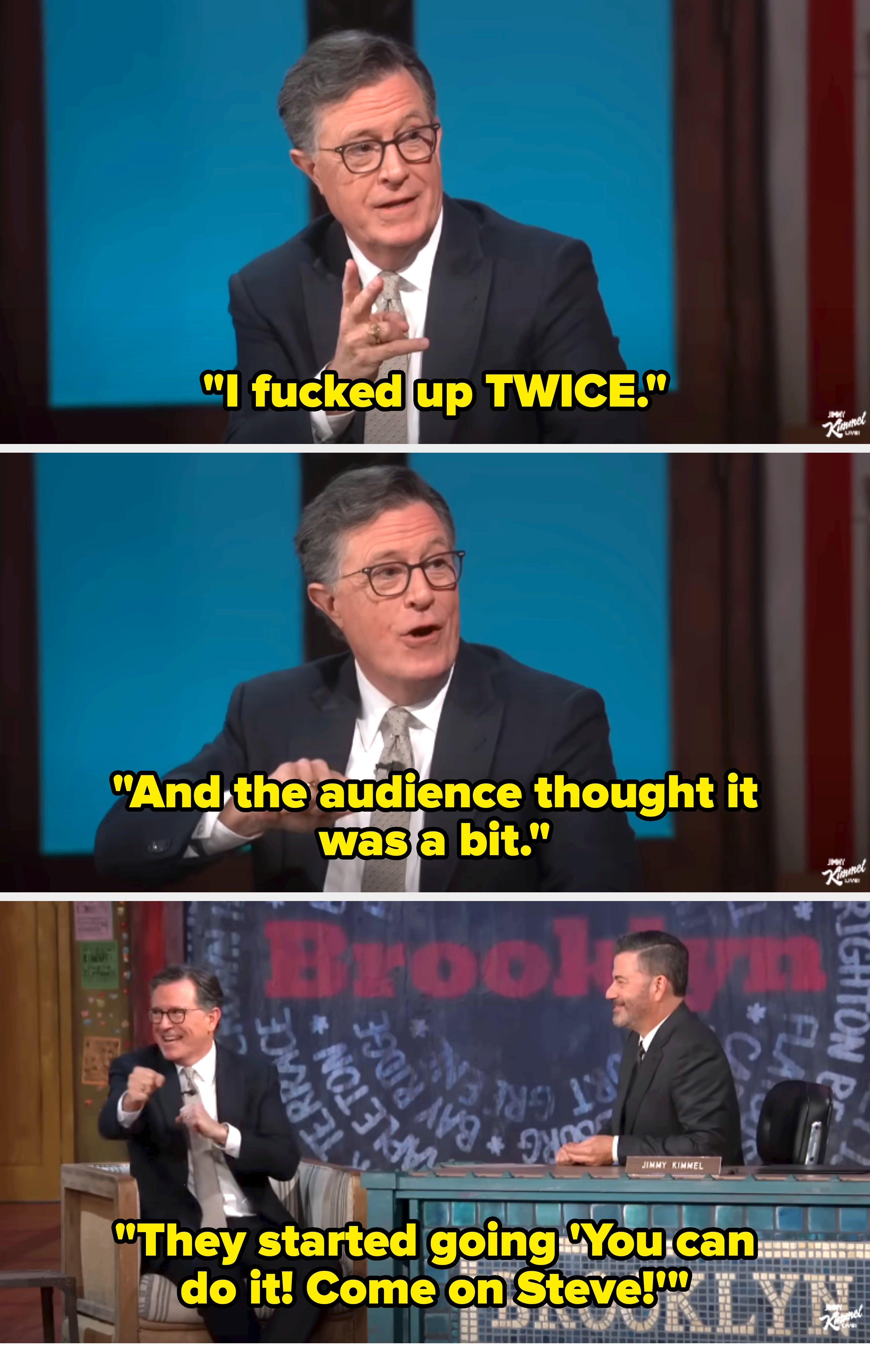 Stephen Colbert Talks His Show Ending With Jimmy Kimmel