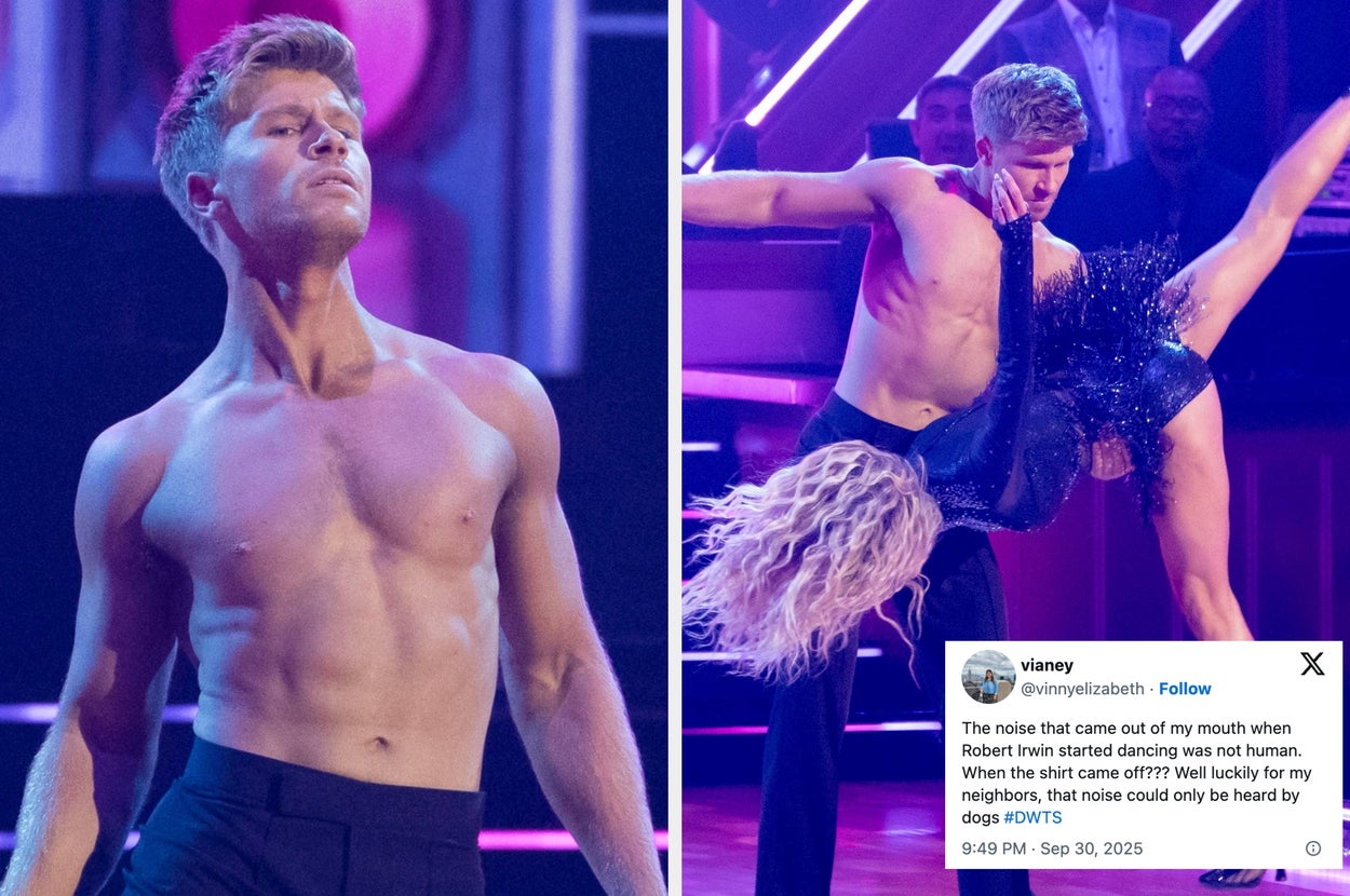 Green Flag King Robert Irwin Went Full Into Thirst Trap Mode On "DWTS" This Week, But The Judges Weren’t Fully Sold