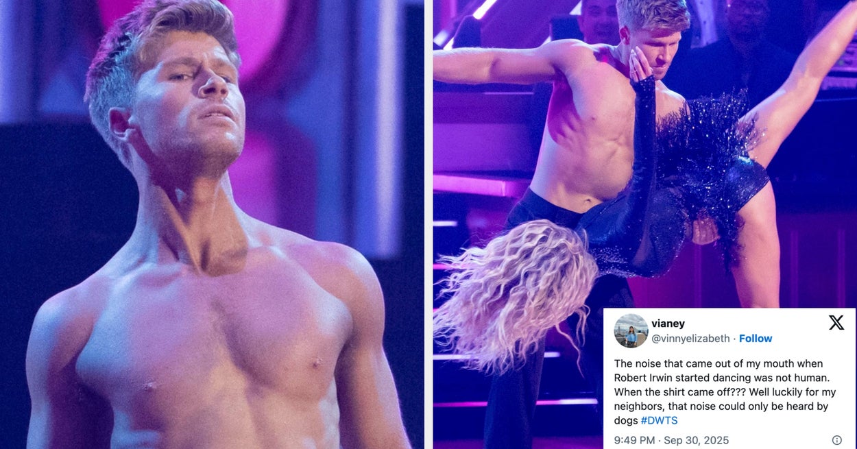 Fans Swooned As Robert Irwin Went Full Thirst Trap On DWTS.