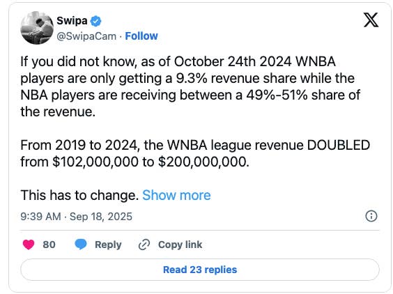 WNBA Commissioner Under Fire For Controversial Comments