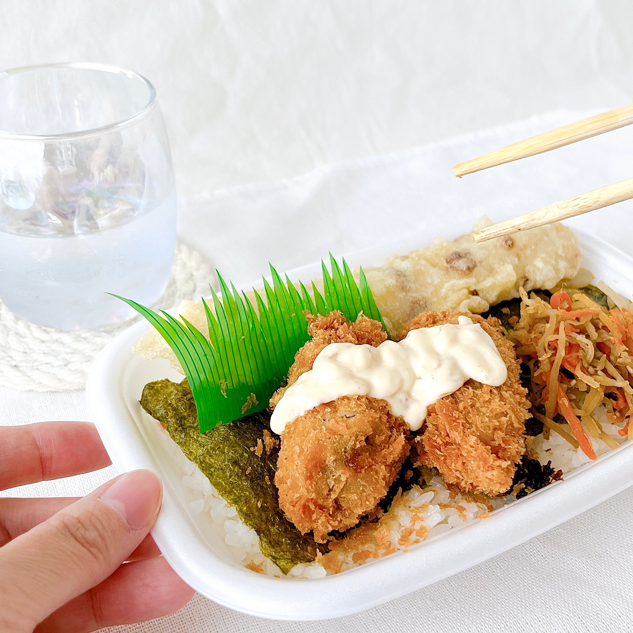 HottoMotto(ほっともっと)の「カキフライのりタル弁当」