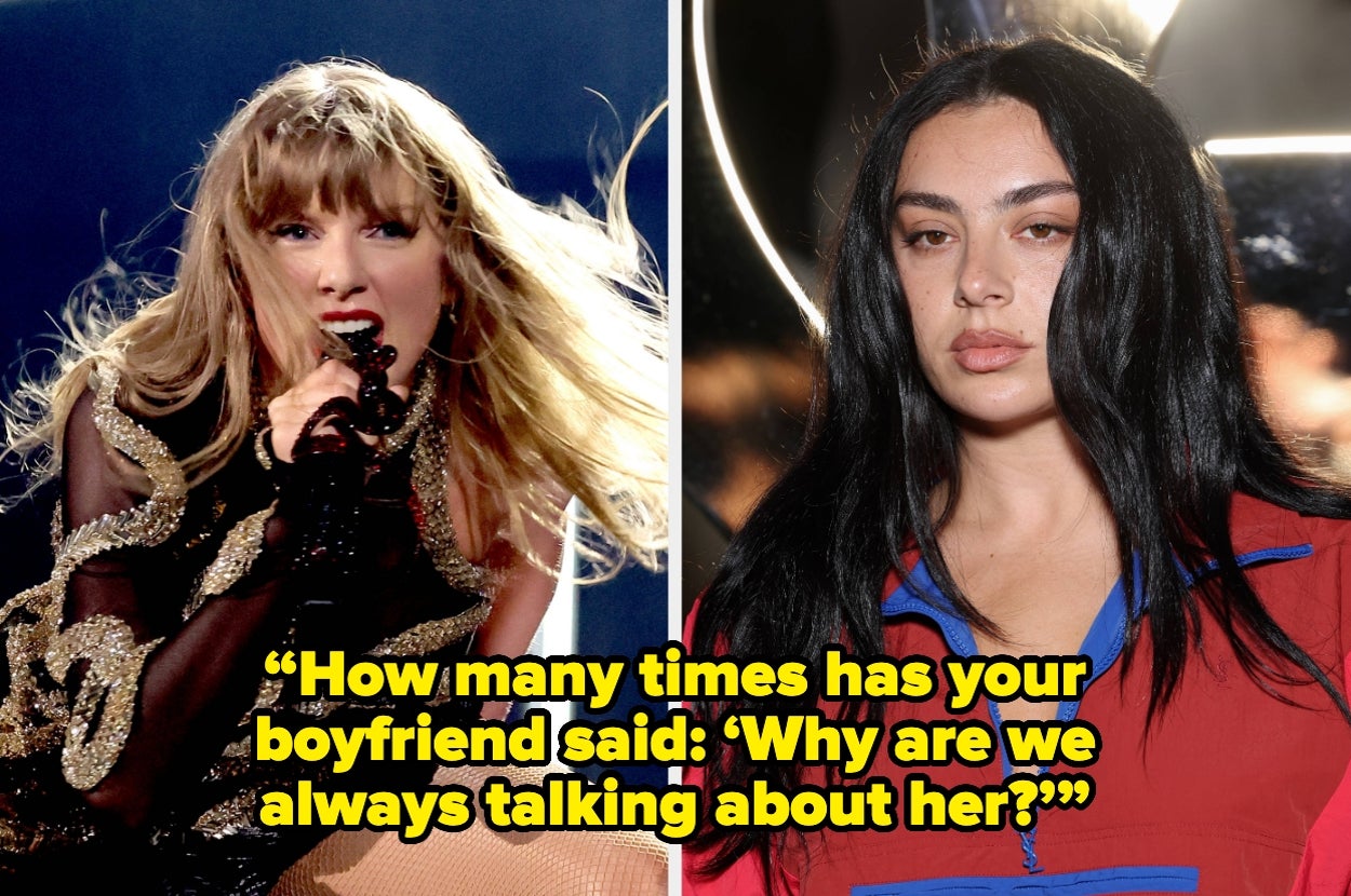 People Think That Taylor Swift’s Jeering Diss Track “Actually Romantic” Is About Charli XCX. Here’s Everything There Is To Know.