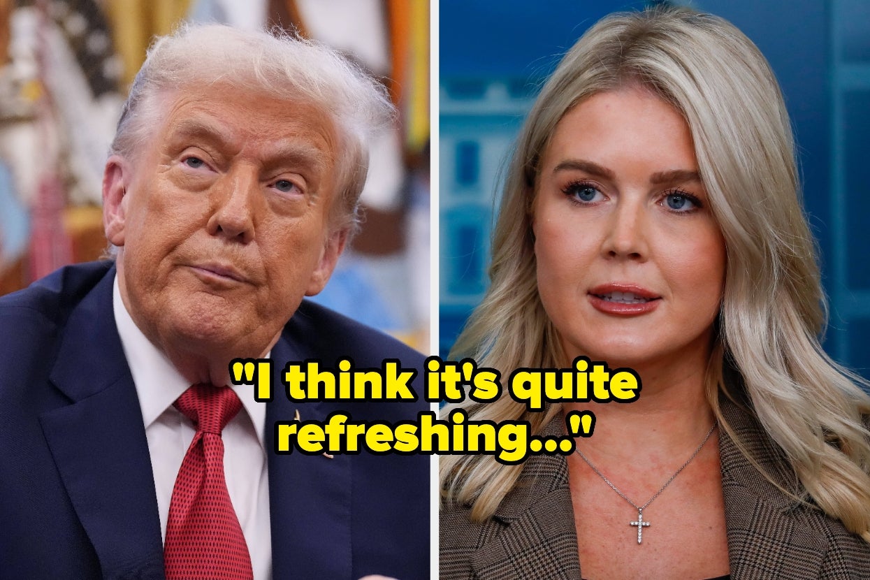 Karoline Leavitt's Response To THAT Deleted AI Video Of Trump Is Going Viral For Alllllll The Wrong Reasons