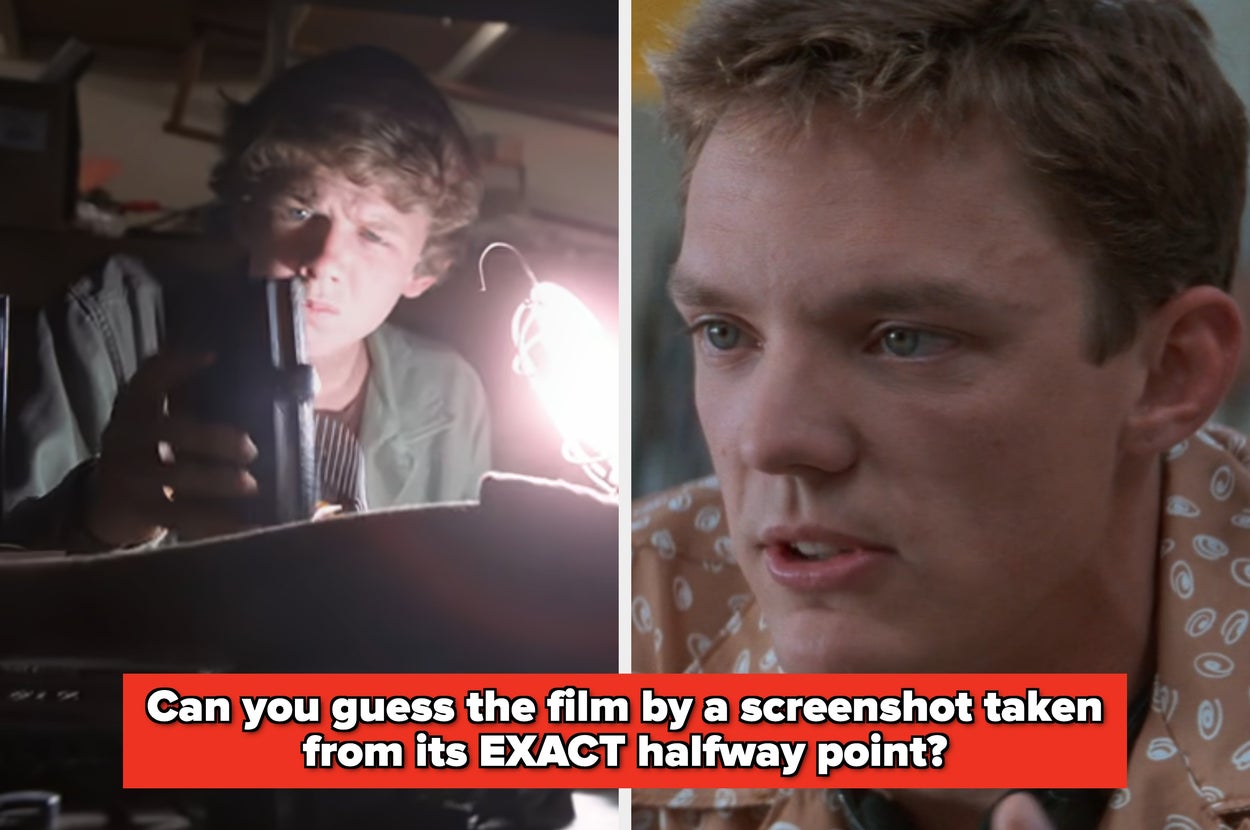 Can You Name These Movies By A Screenshot From The Exact Middle Of The Movie?