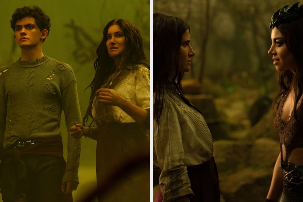 Left: Agatha Harkness and Teen, Right: Agatha and Death