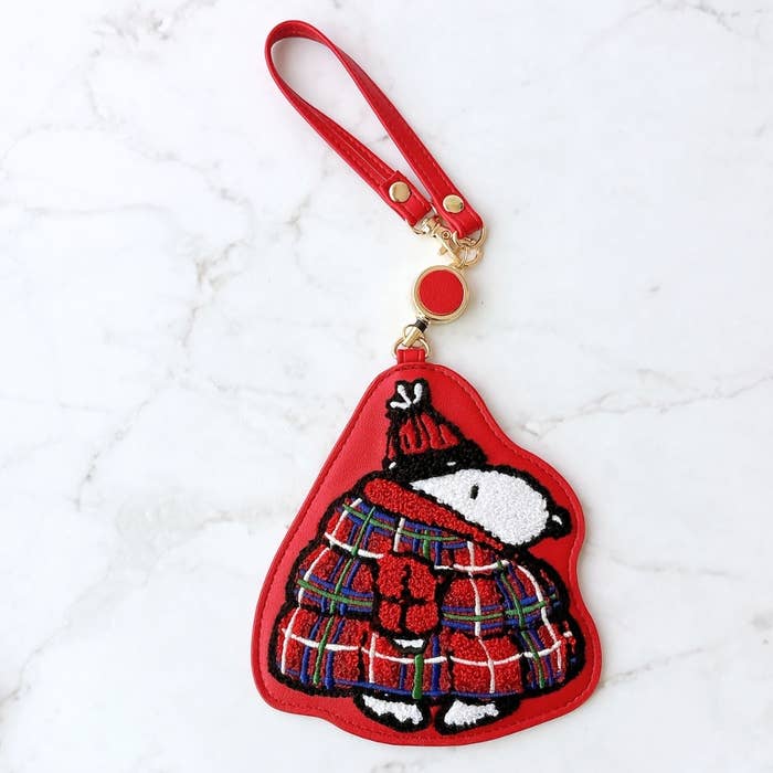 Afternoon Tea(アフタヌーンティー)の「コードリール付きパスケース/PEANUTS/Afternoon Tea Original Tartans」