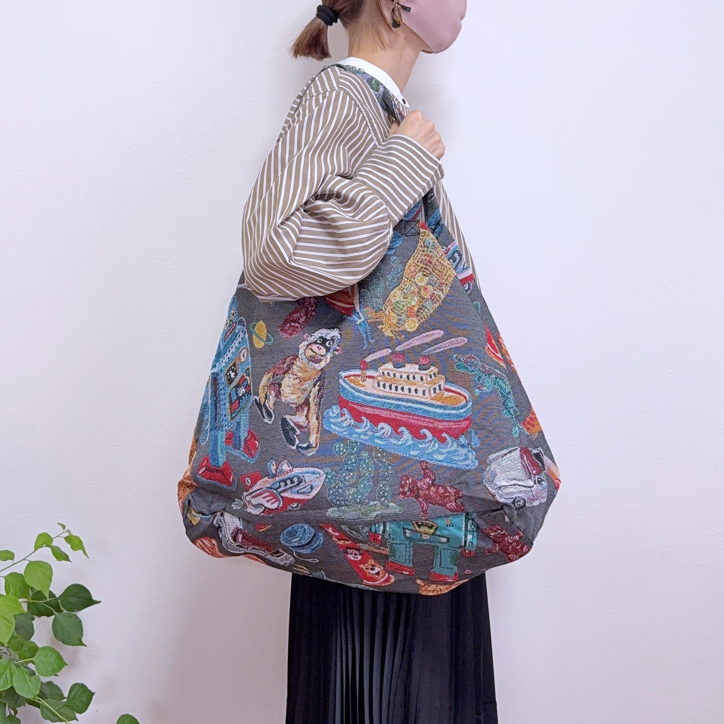 超美品】✨ニコールリー✨NTW15230トートバッグ タグ付き とにかく