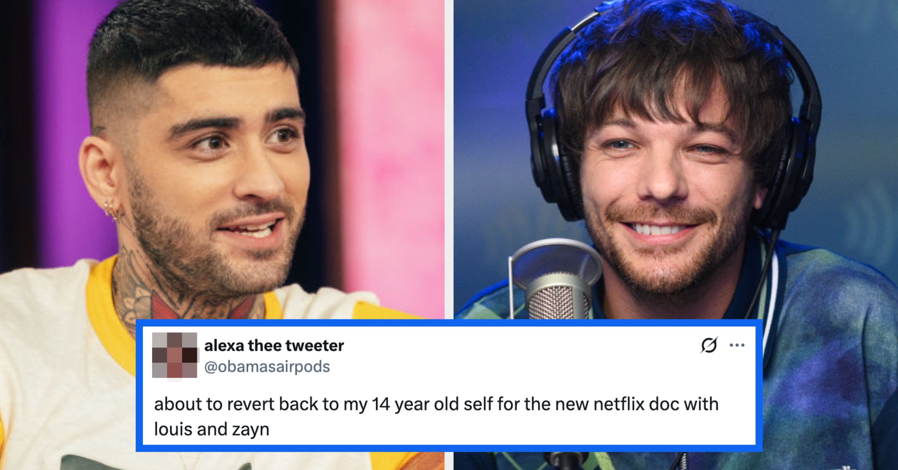 One Direction's Louis Tomlinson And Zayn Malik Just Announced A Netflix Documentary — Here's Everything We Know So Far