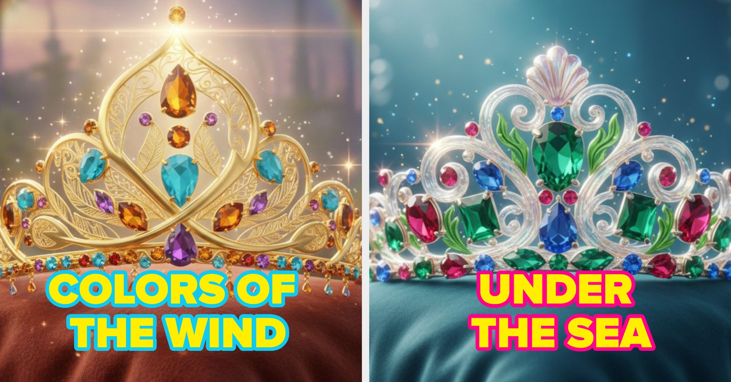 This Disney Princess Generator Will Create A Tiara So Dazzling You'll Need To Shield Your Eyes