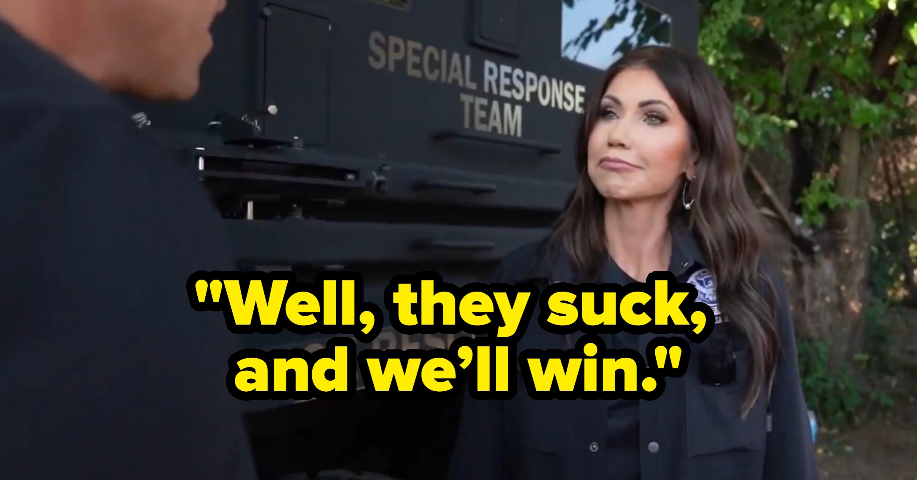 Kristi Noem's Response To The NFL Naming Bad Bunny As The Halftime Performer Is Going Viral