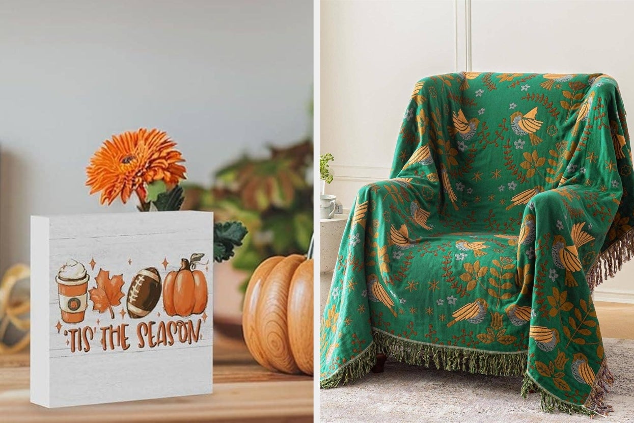 Perfect Your Home’s ~Autumnal Atmosphere~ With These 26 Cozy Products