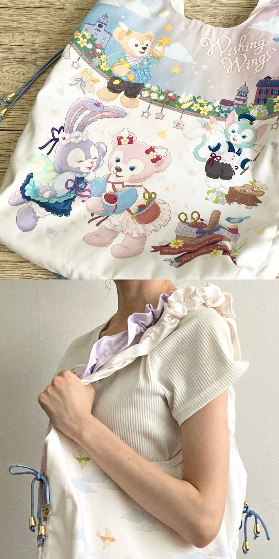 ディズニーお土産】ダッフィーの「大容量バッグ」がめちゃカワすぎる