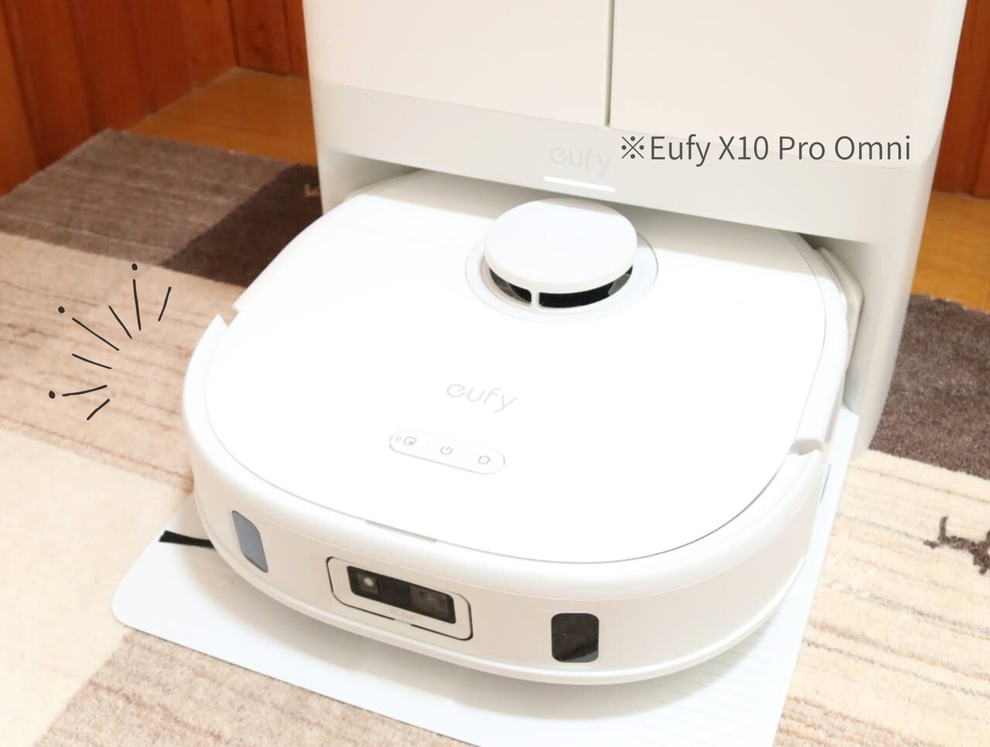 【連休特別割引】Eufy X10 Pro Omni ロボット掃除機 ホワイト image.jpg