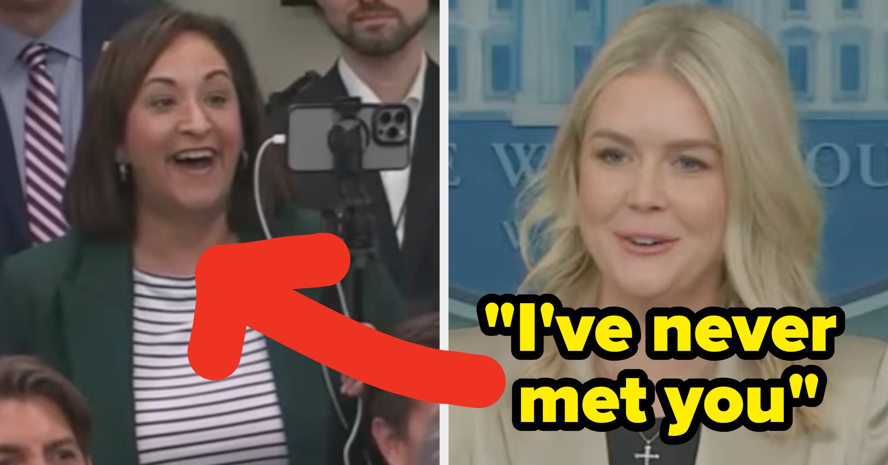 "I've Never Met You": Latinos For Trump Founder's Bold Question Truly Shocked Karoline Leavitt