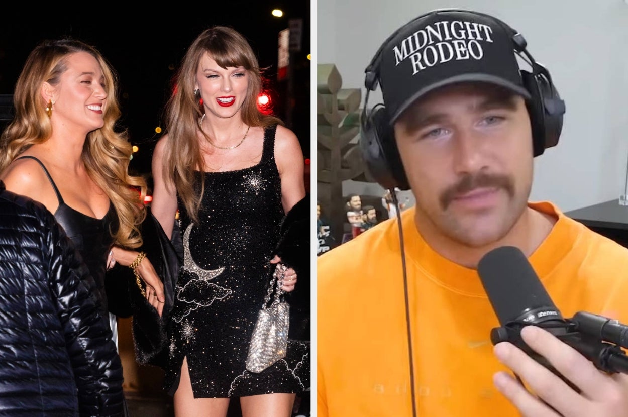 Weirdos Are Melting Down Over The Kelce Brothers Referring To Blake Lively As "Our Friend"