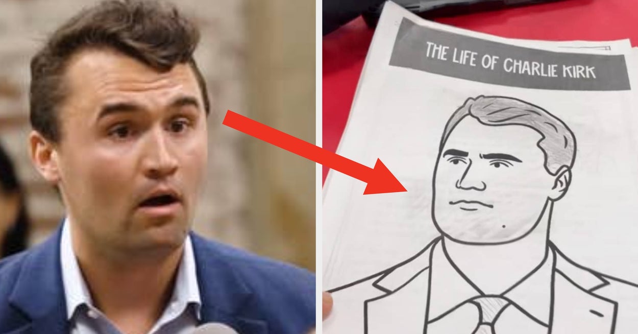 A Teacher Assigned Homework On The "Life And Legacy" Of Charlie Kirk, And The Questions Are Going Viral