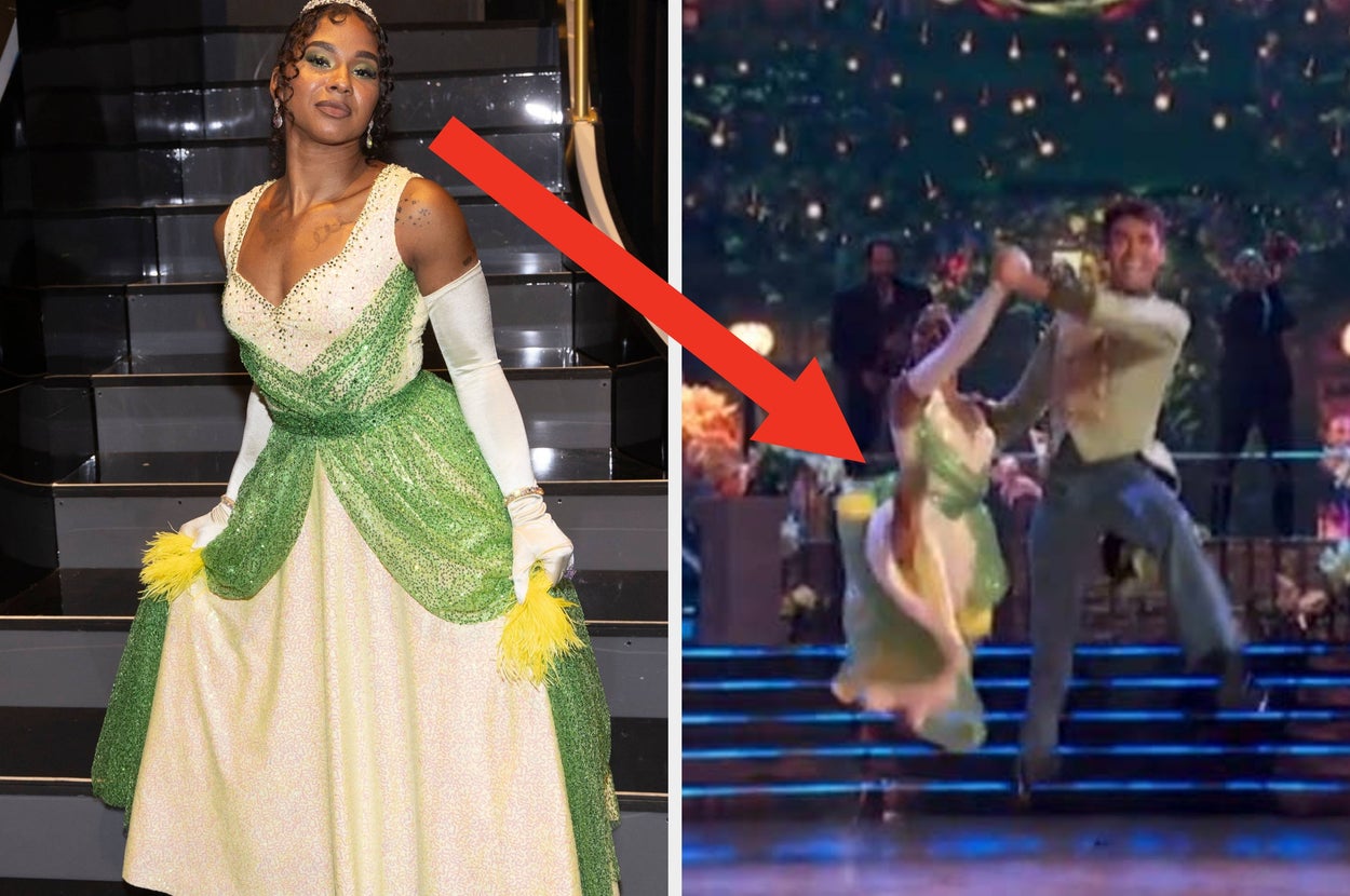 This "DWTS" Contestant Is Going Viral For Her Dance And Transformation Into Princess Tiana, And Holy Crap