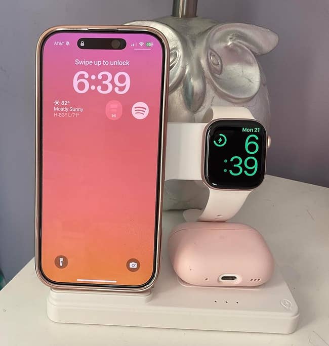 the charging station