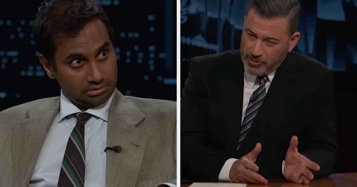 Jimmy Kimmel Grilled Aziz Ansari On His Participation In The Controversial Riyadh Comedy Festival