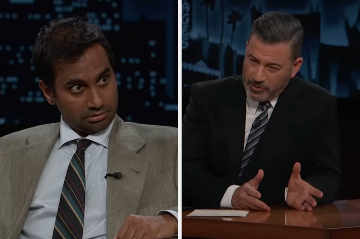 Jimmy Kimmel Grilled Aziz Ansari On His Participation In The Controversial Riyadh Comedy Festival