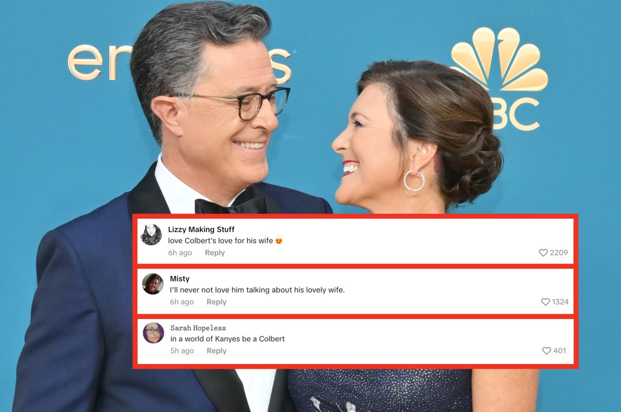 Stephen Colbert Is Going Viral For These Extremely Open Comments About His Wife, Evelyn