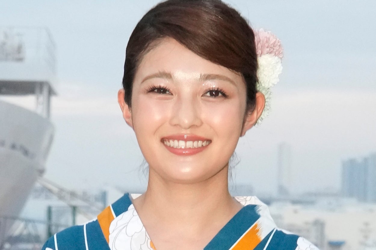 井上咲楽さん(時事通信フォト)