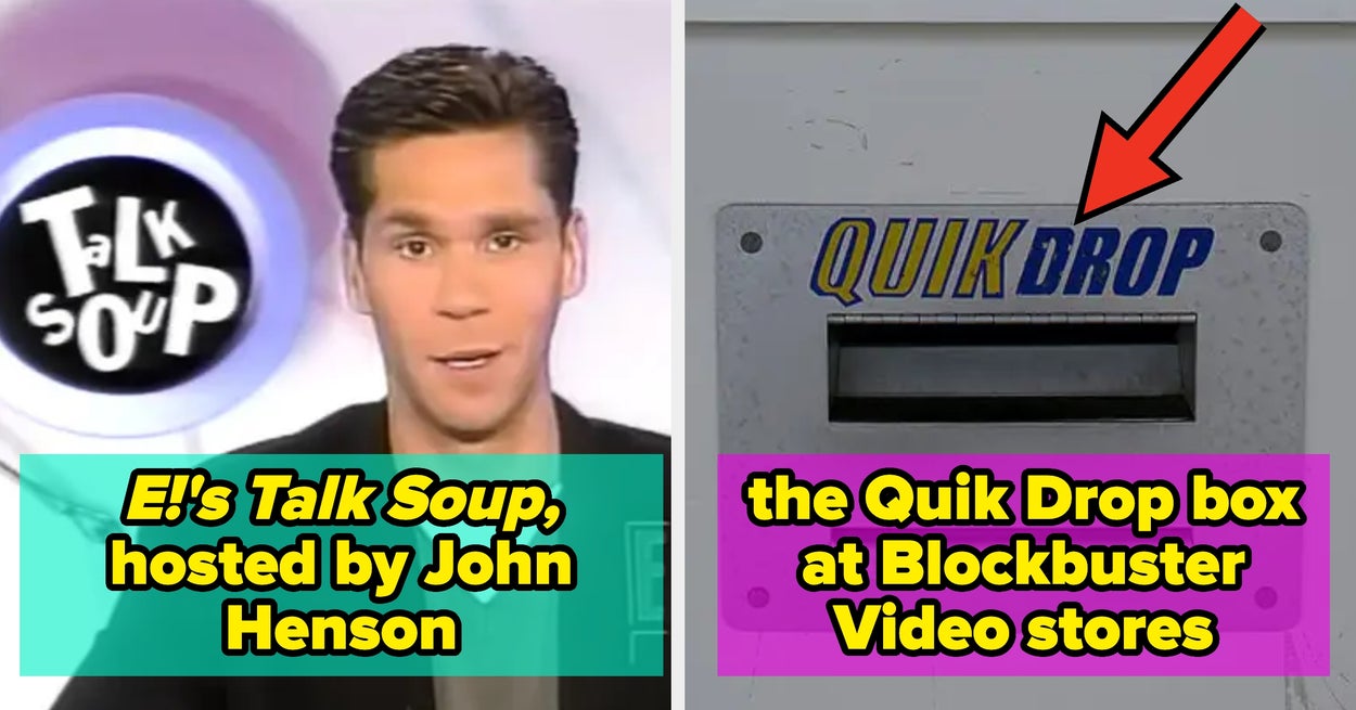 39 Photos Of Random '90s Things That Millennials Have Totally Forgotten About