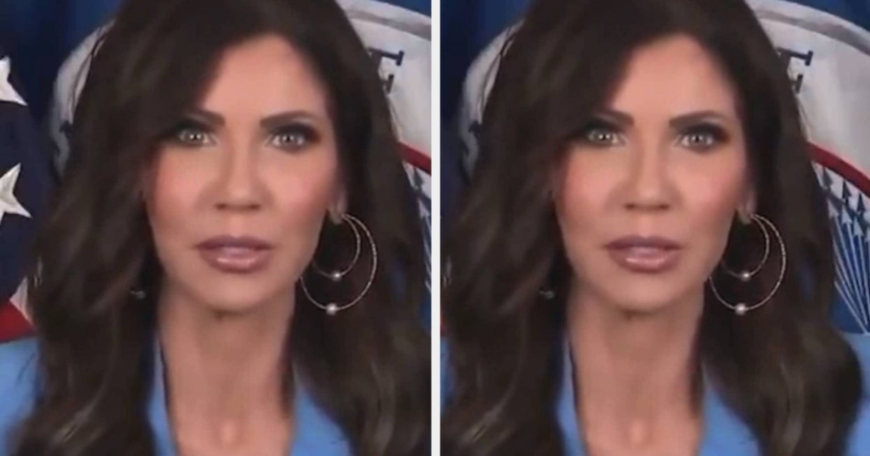 Kristi Noem Viral Airport Video