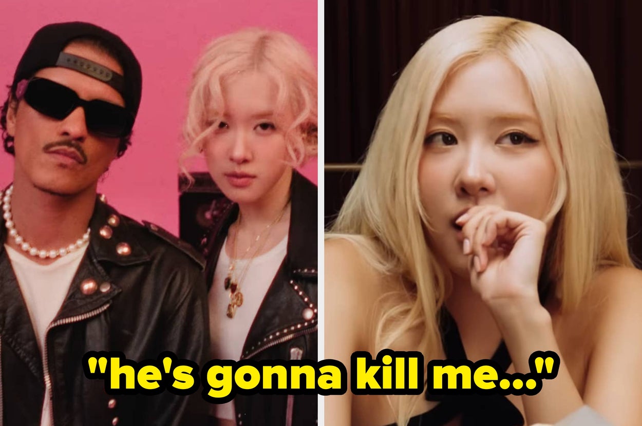 Rosé Revealed That She And Bruno Mars Got Into “The Biggest Fight” Before Shooting The “APT.” Music Video, And Now Everyone’s Viewing This One Part In A Whole New Light