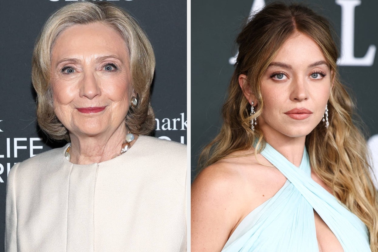 This Side-By-Side Of A Young Hillary Clinton And Sydney Sweeney Proves They Literally Look So Much Alike