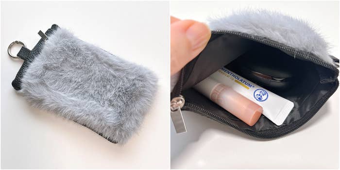 鍵どこいった？」が解消された！ダイソーの“220円ポーチ”ふわふわ素材