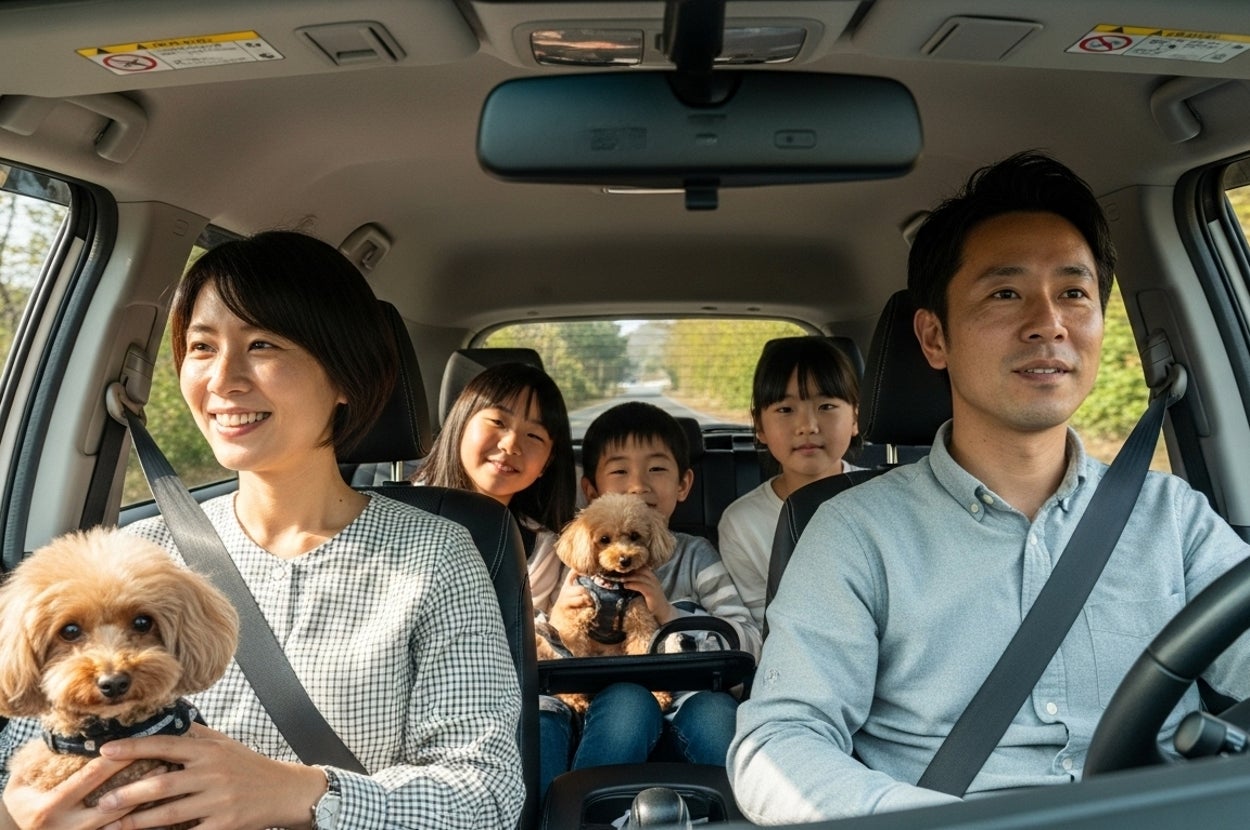 ペットを含む家族のイメージ(Song合同会社のプレスリリースより)