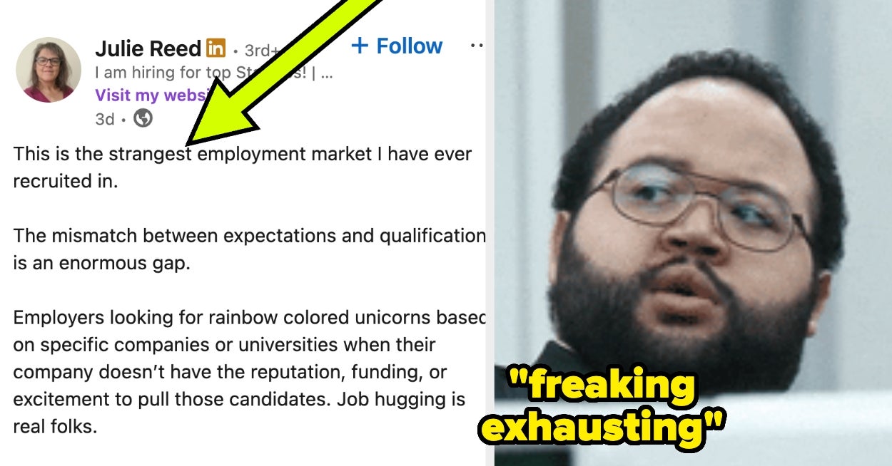 This Recruiter Just Broke Down Why Today's Job Market Is "The Strangest"
