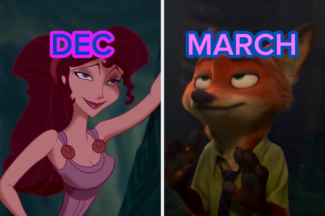 Pick Between Some Pixar And Disney Movies And I'll Guess Your Birth Month
