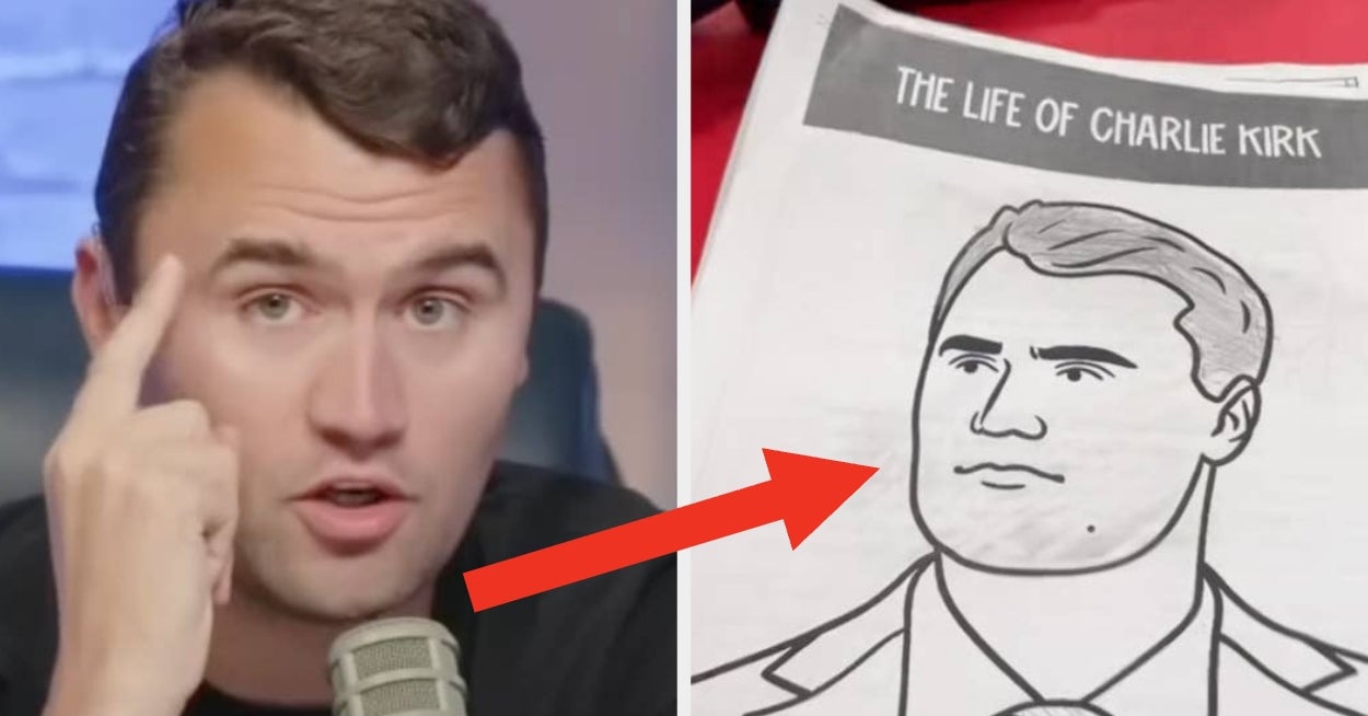 The Internet Is In FLAMES Over This Charlie Kirk Homework A Dad Said He Found
