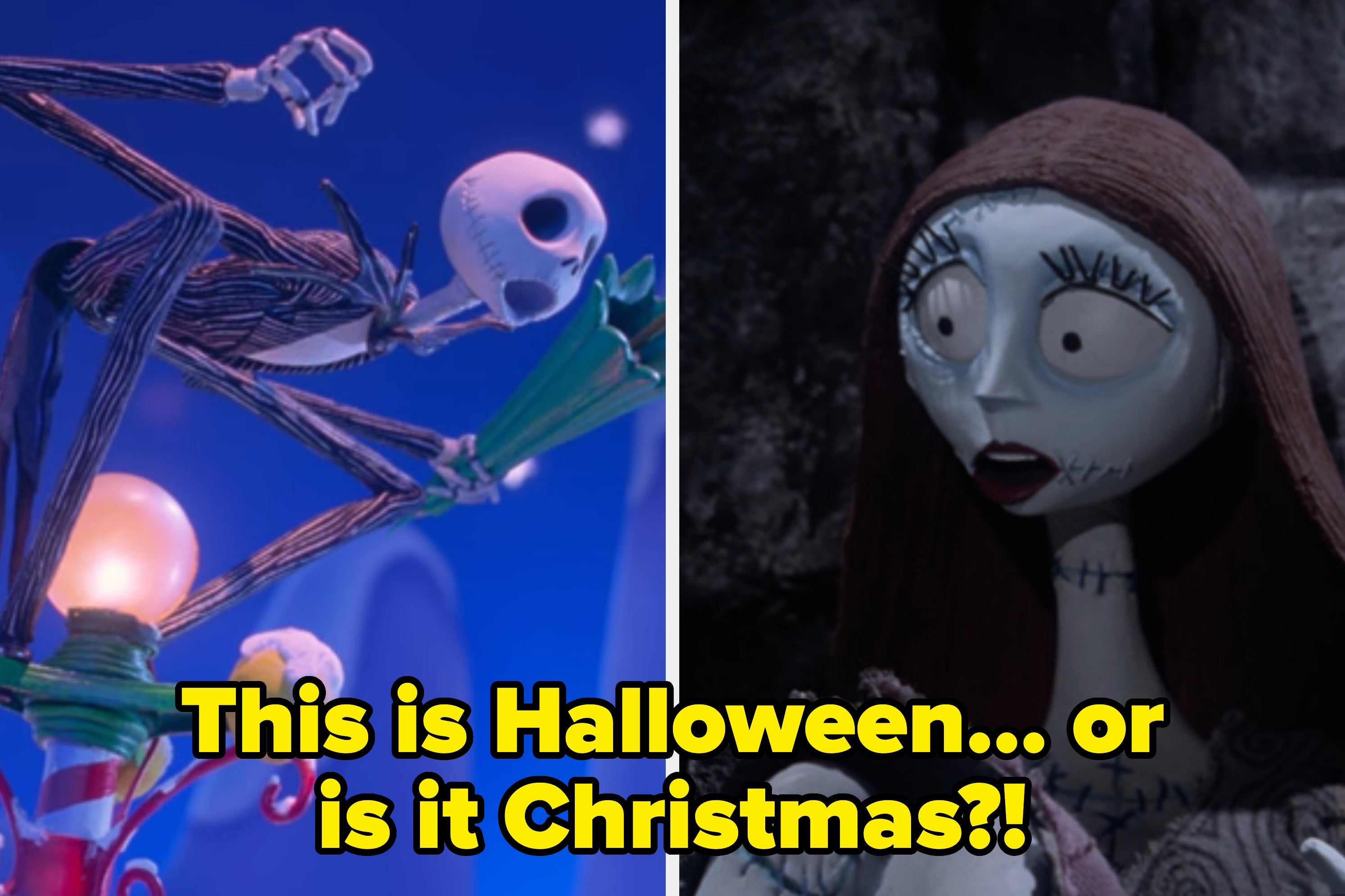 I've Finally Settled The "Nightmare Before Christmas" Halloween-Or-Christmas Debate, And My Ruling Is Absolutely Not Up For Discussion