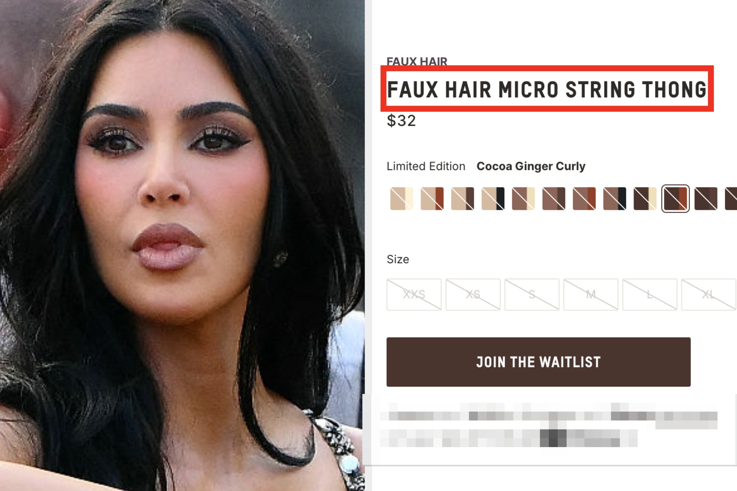 The Only Thing More Shocking Than Kim Kardashian's New Pubic-Hair Covered Underwear Is The Fact It Sold Out In Under 24 Hours