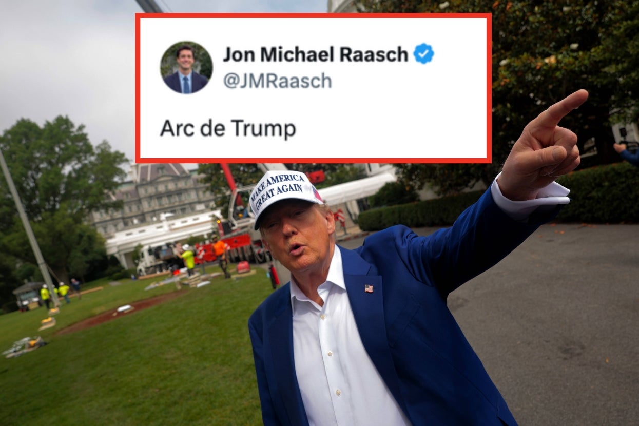 Trump Wants To Build A Huge Monument In DC People Are Calling The "Arc De Trump"