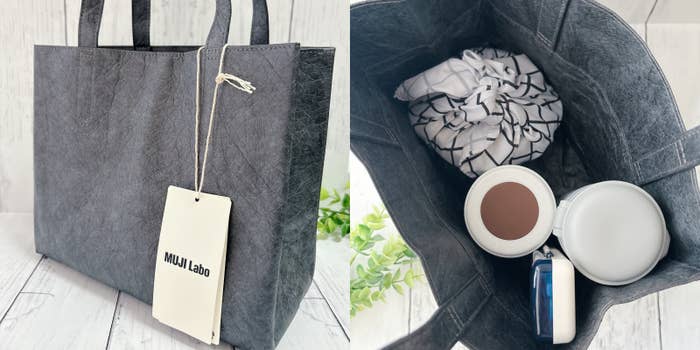 もう他のバッグ使えないかも…！無印良品の「めちゃ軽バッグ」軽くて