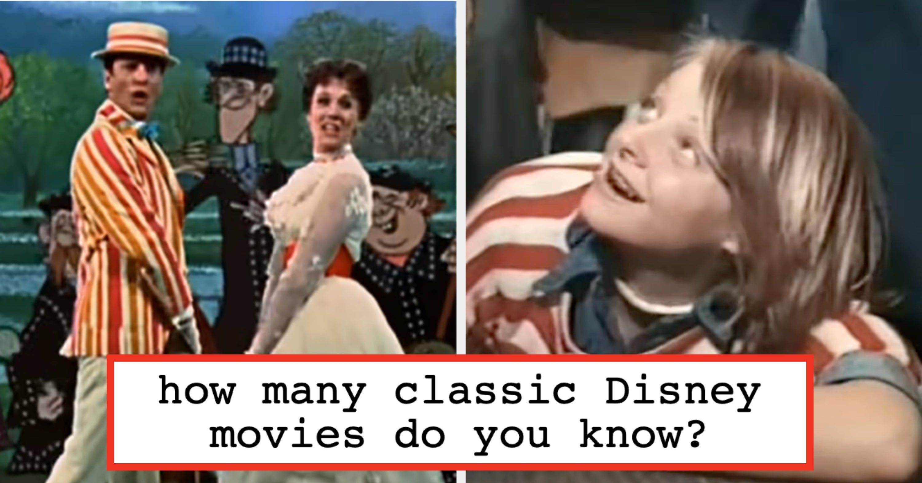 If You Can Identify These Disney Movies From The '60s, '70s, And '80s, You're A Film Expert