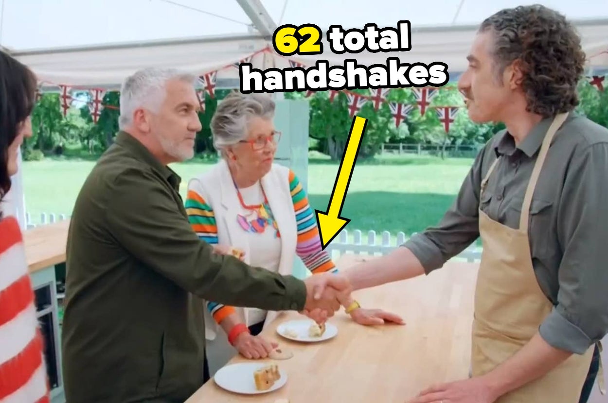 A List Of Every Single Time Paul Hollywood Gave Out A Handshake In All 16 Seasons Of "The Great British Bake Off"