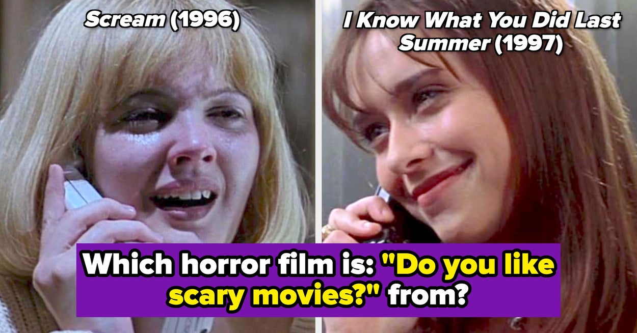 Only People Born Before 1999 Can Ace This Classic Horror Movie Quotes Quiz, So I'll Be Absolutely Shocked If You Can