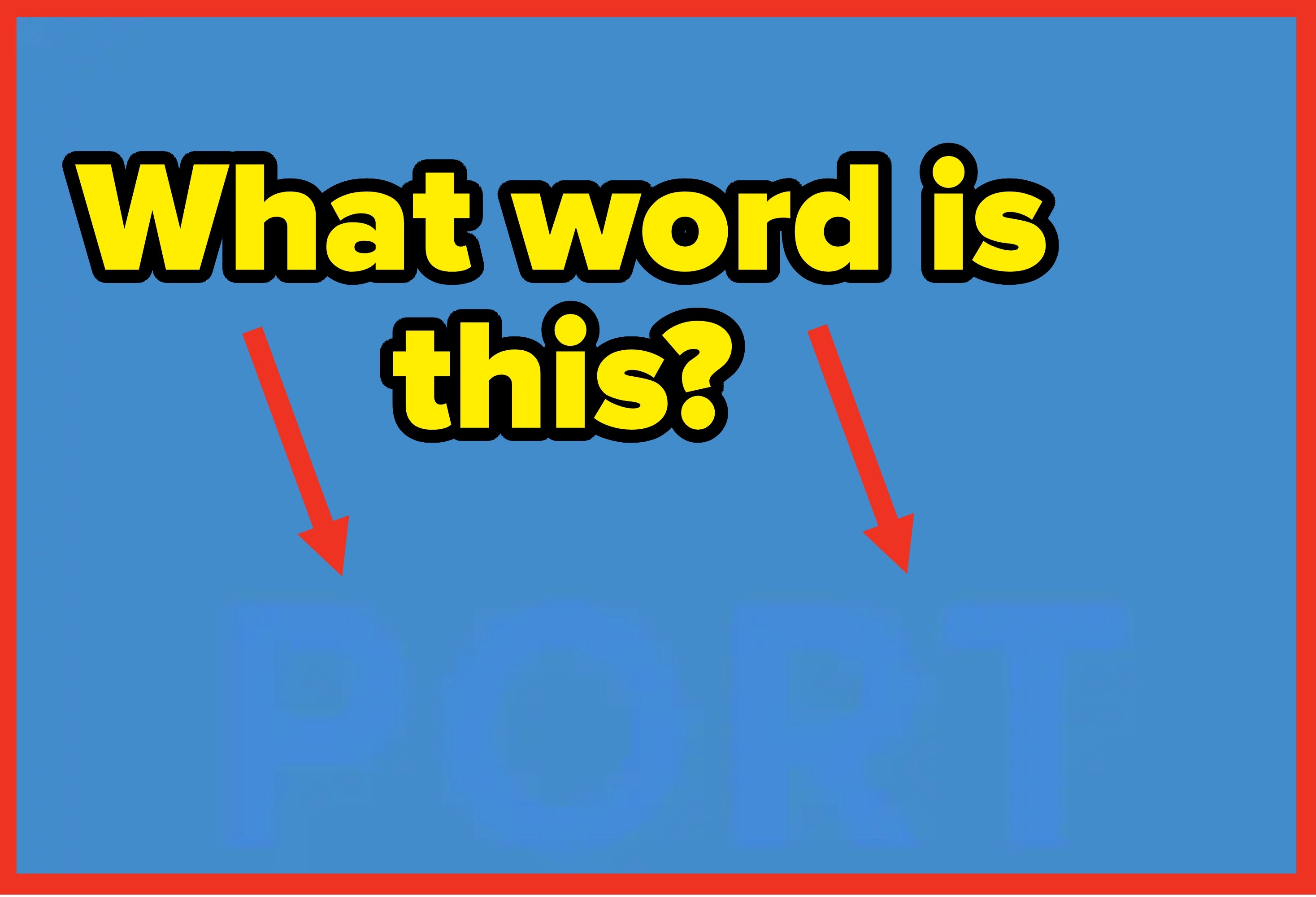 Word And Color Test