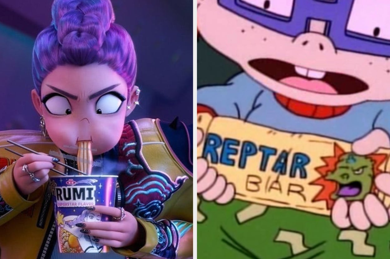 Eat From A Cartoon Buffet, And I'll Tell You Which Cartoon Movie Universe You Are From