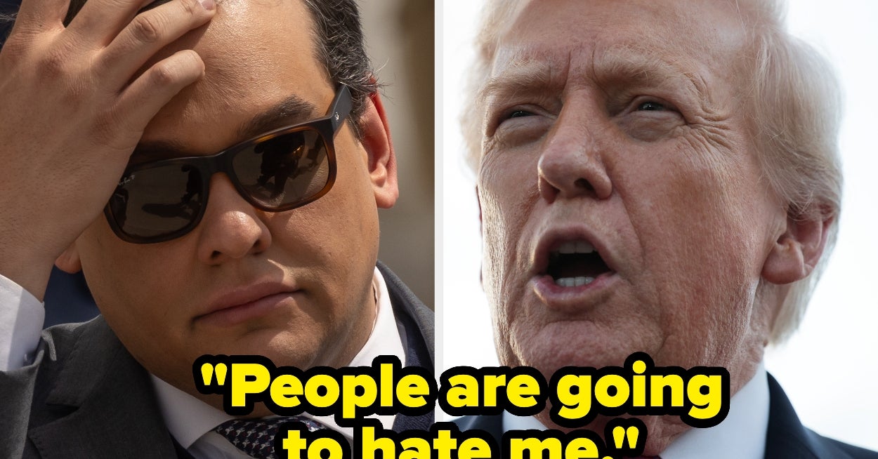 George Santos Seemingly Compared Himself To Jesus Christ In His First Post-Trump Pardon Interview