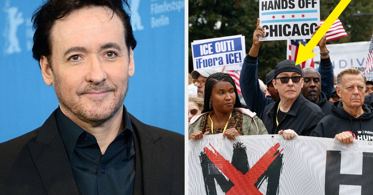 John Cusack Just Dragged Donald Trump At The Chicago "No Kings" Protest