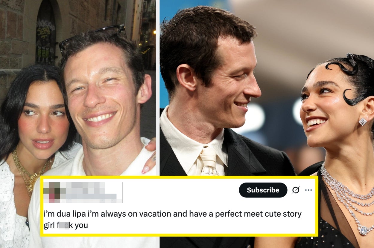 Dua Lipa And Callum Turner’s Meet-Cute Is So Sickeningly Perfect That People Are Comparing It To Fan Fiction